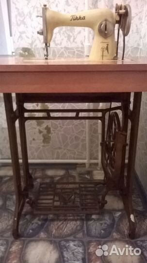 Швейная ножная машинка tikkakoski Финская 50-е г