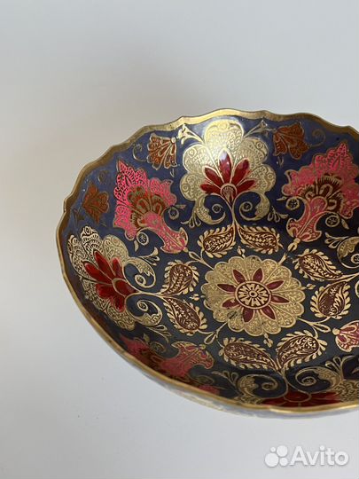 Винтажная конфетница Индия