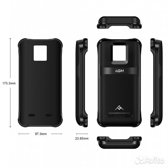 Чехол-поплавок для смартфона AGM X3