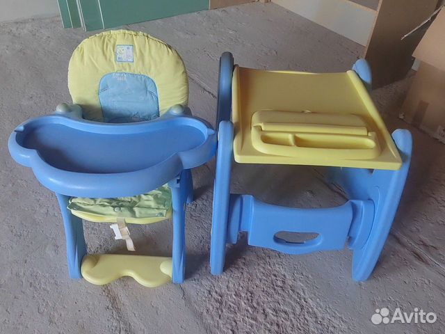 Детский стол и стул для малышей