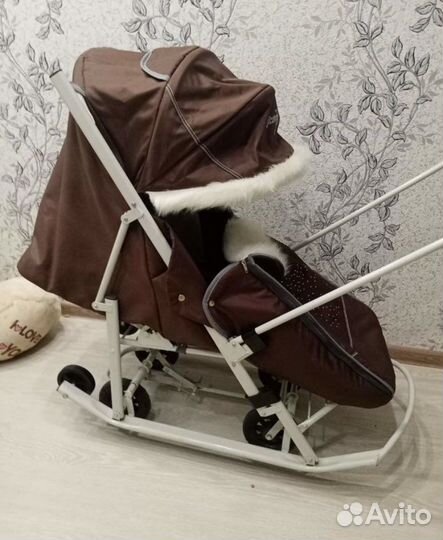 Коляска санки