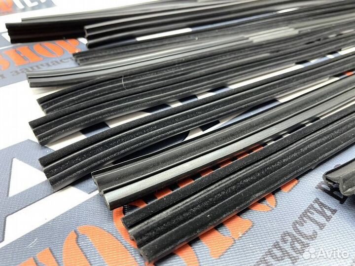 Уплотнители опускных стекол ваз 2104, 2107