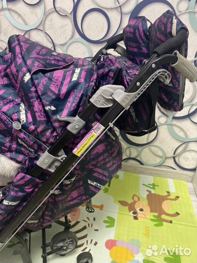 Санки коляска ника 7-8sk