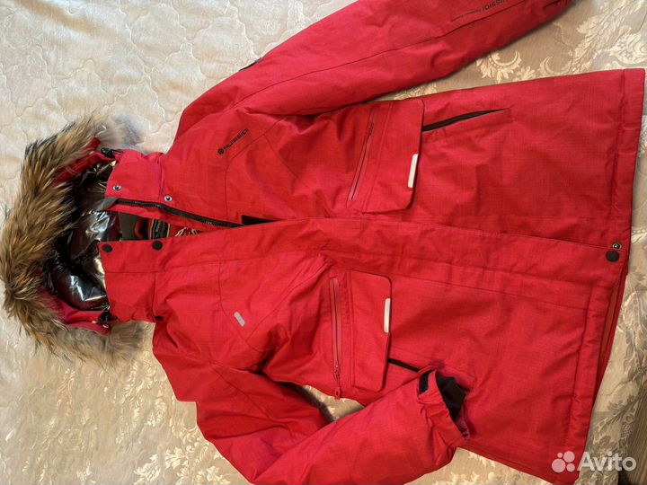 Пуховик зимний женский