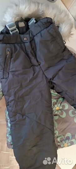 Зимний костюм для девочки 116