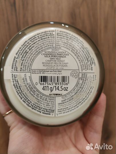 Bath and body works свеча большая б/у