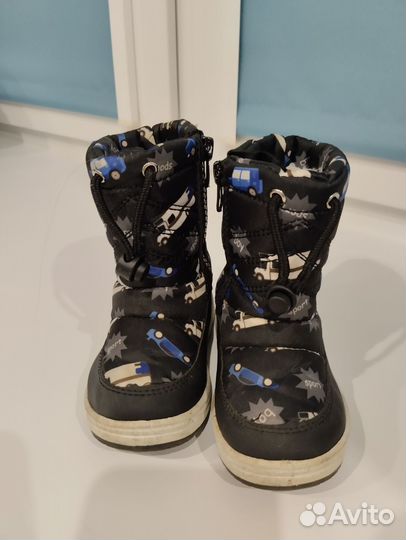 Сапоги дутики для мальчика 21 размер