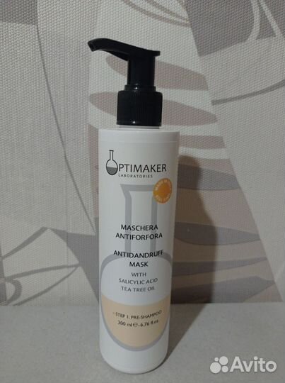 Маска для волос от перхоти /пилинг Optimaker