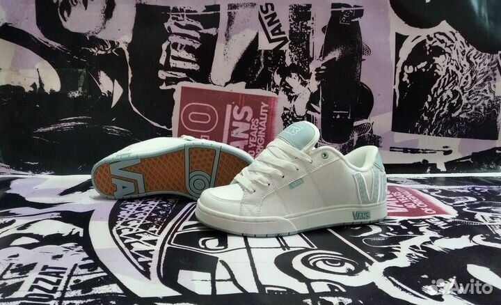 Vans Lynzie (Vans) White Blue 2008