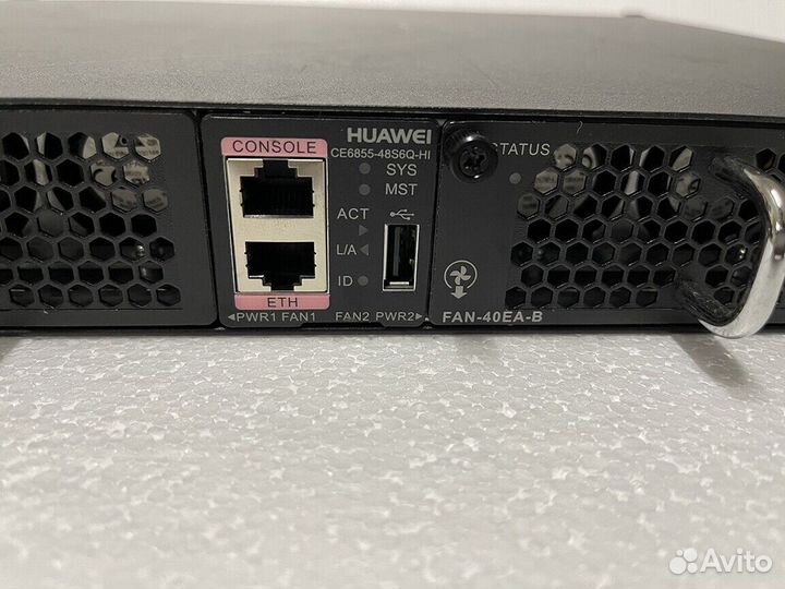 Huawei CE6855-48S6Q-HI 48x 10G SFP+ & 6x 40G qsfp+ Ports Switch W/ Dual AC PSU