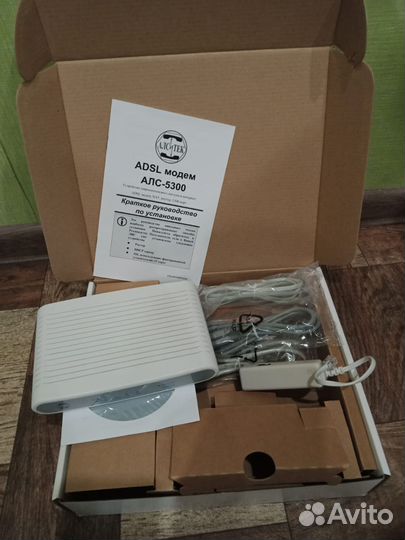 Модем аdsl. алс-5300