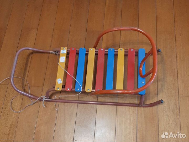 Детские зимние санки