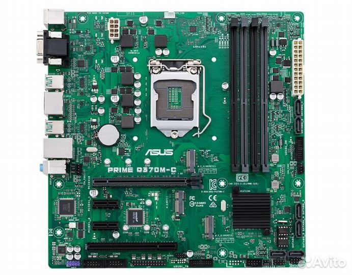 1151 Корпоративный деликатес asrock Q370M vPRO