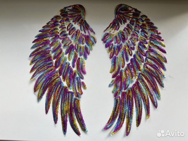 Нашивка с паетками