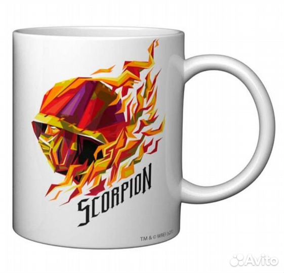Кружка Mortal Kombat 11 Scorpion