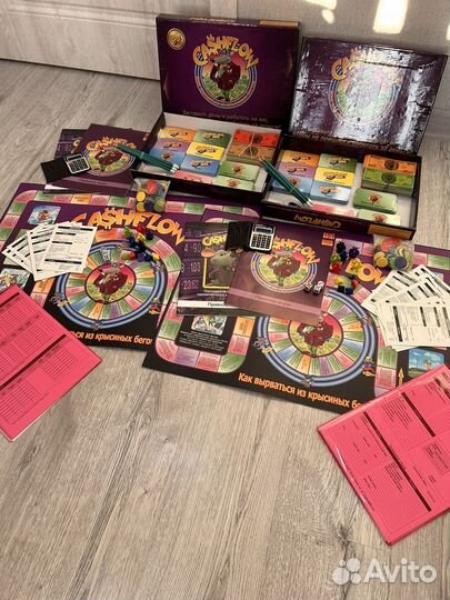 Настольная игра Денежный поток Cashflow 2 в 1