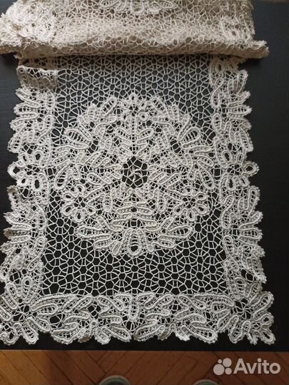 Салфетка дорожка. Вологодское кружево. Винтаж