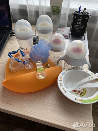 Бутылочки avent