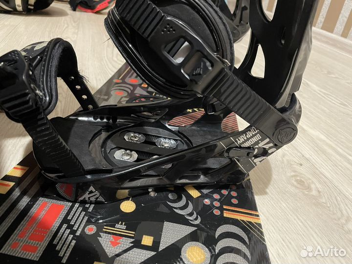 Крепление для сноуборда и сноуборд