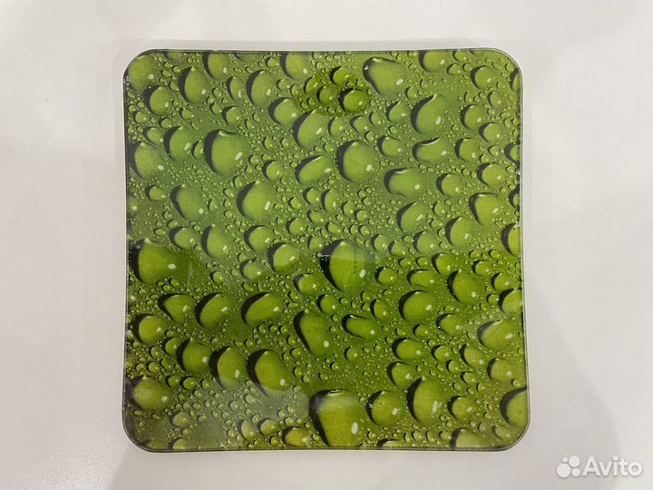 Блюдо квадратное из стекла