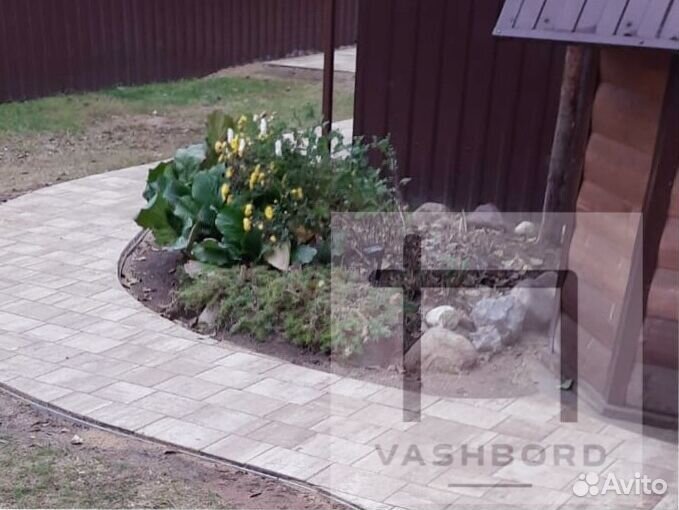 Металлический бордюр 1200*120*70*1,5