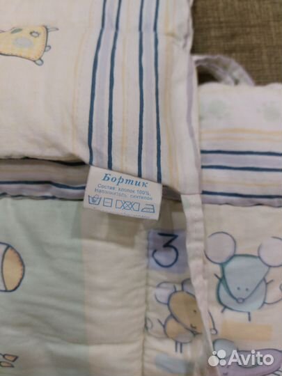 Бортики на кроватку