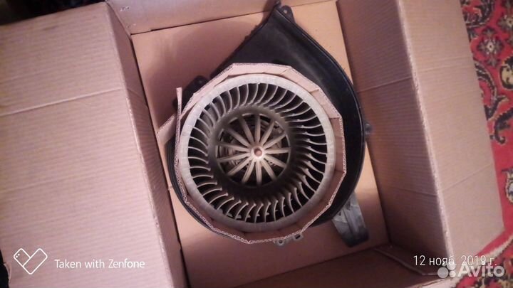 Вентилятор салона на шкоду фабия второго поколения