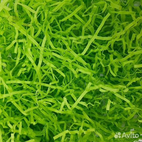 Бумажный наполнитель цвет Зеленая липа 5кг