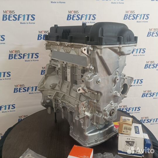 Новый двигатель 1.4л. G4fа Хендай Солярис 20014-20