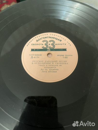 Виниловые пластинки