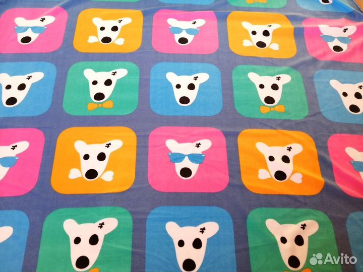 Флис двусторонний ткань отрез 3.5 метра