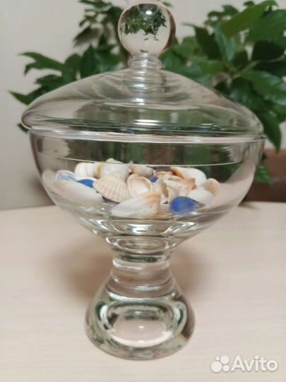 Ваза конфетница с крышкой
