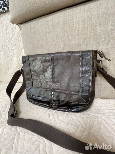 Мужская Кожаная Сумка Poshete
