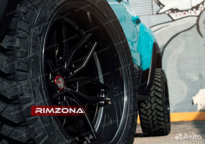 Кованые диски R20 на Ford Raptor