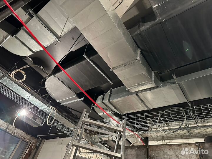 Монтаж вентиляции. Оборудование. Проект