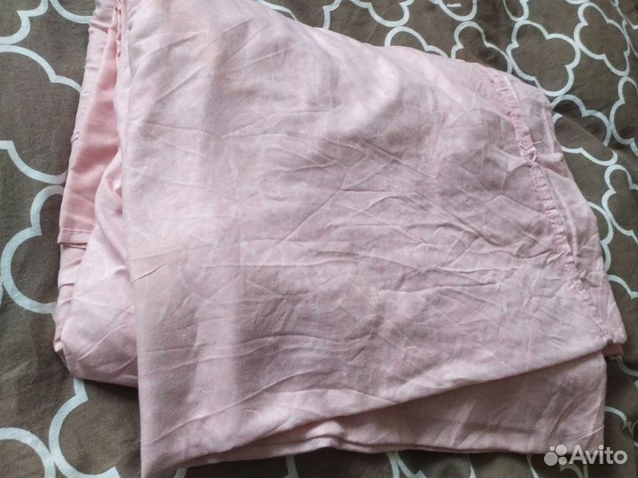 Постельное белье розовое