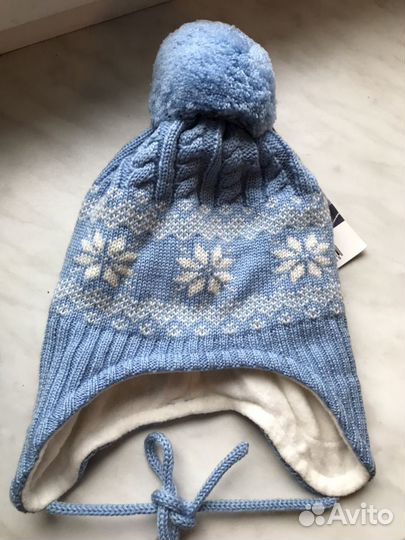 Новая шерстяная шапка Janus 43/45 немного маломери