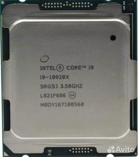 Процессор Intel i9-10920x