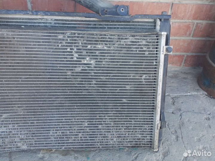 Кассета радиаторов Приора с кондиционером Hella