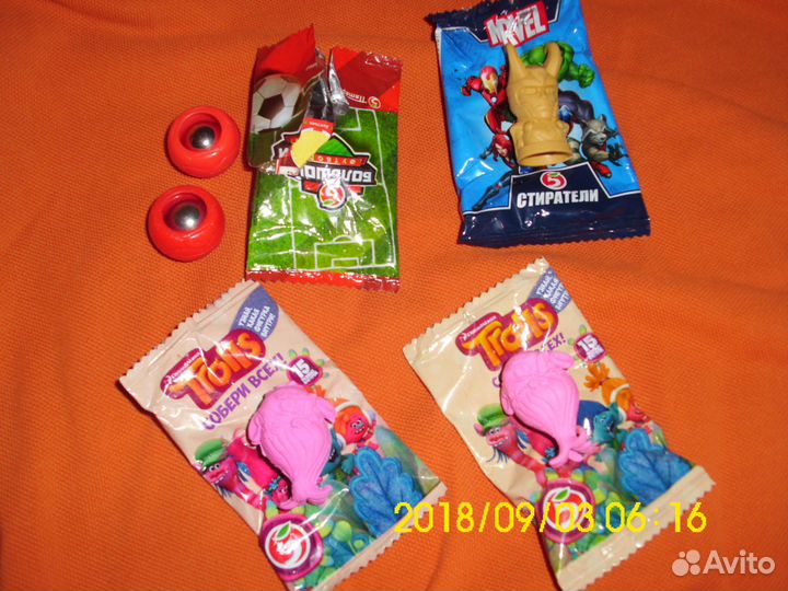 Значки, фишки, вкладыши, скрепыши и др