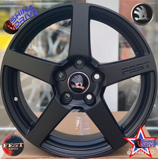 Диски Fest VAG R15 5x112 Black Matt