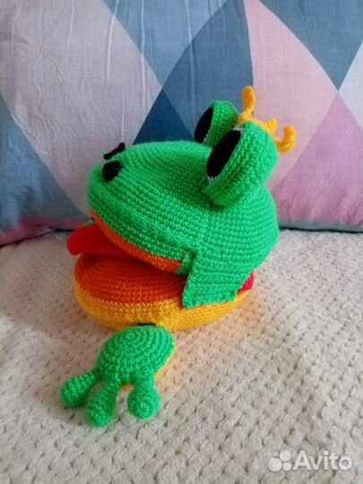 Логопедические игрушки (лягушка, крош)