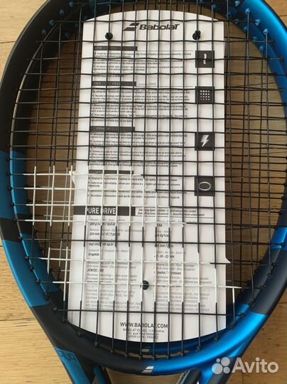 Ракетка теннисная Babolat Pure Drive 300 гр