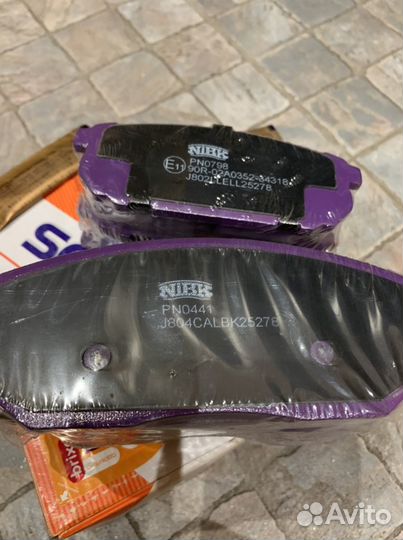 Тормозные колодки nibk-PN 0441-PN 0798 оригинал