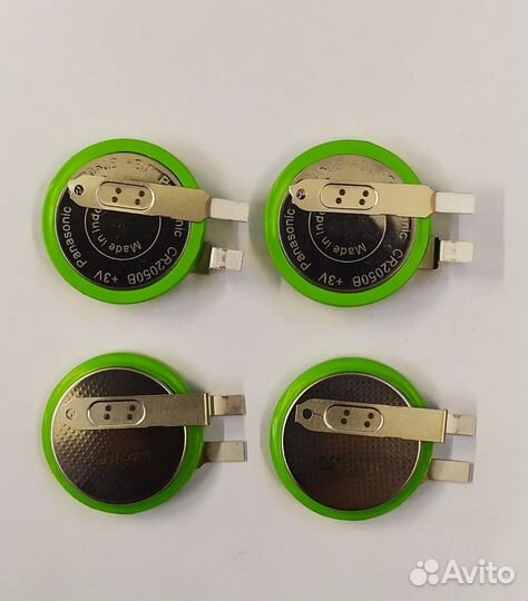 4шт Panasonic CR2050B литиевый элемент cr2050