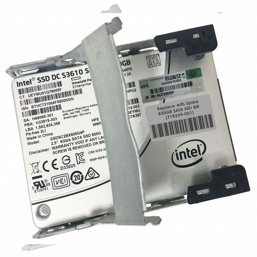 [730150-001] Жесткий Диск Hp 800gb Sata3 2,5" Ssd 730150-001