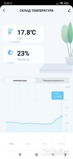 Умный wifi датчик температуры и влажности