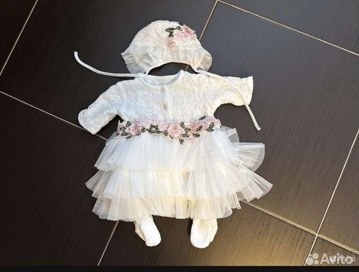 Комплект на выписку для девочки