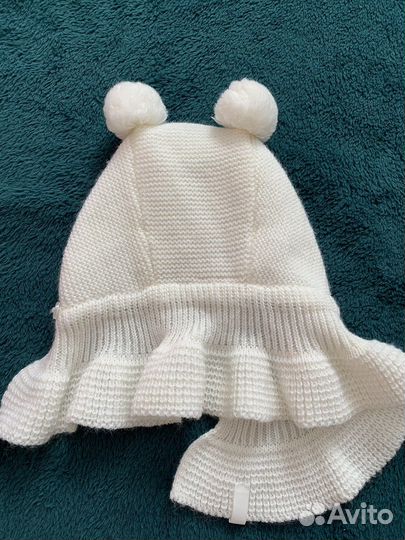 Шапка шлем для девочки