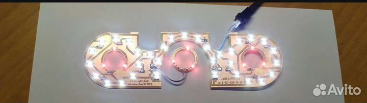 LED плата отопителя Лада Ларгус Логан Сандеро